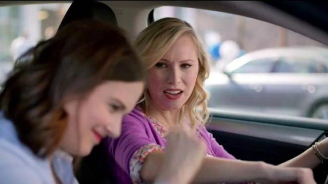 Still from Volkswagen "Pinch Me" video ad